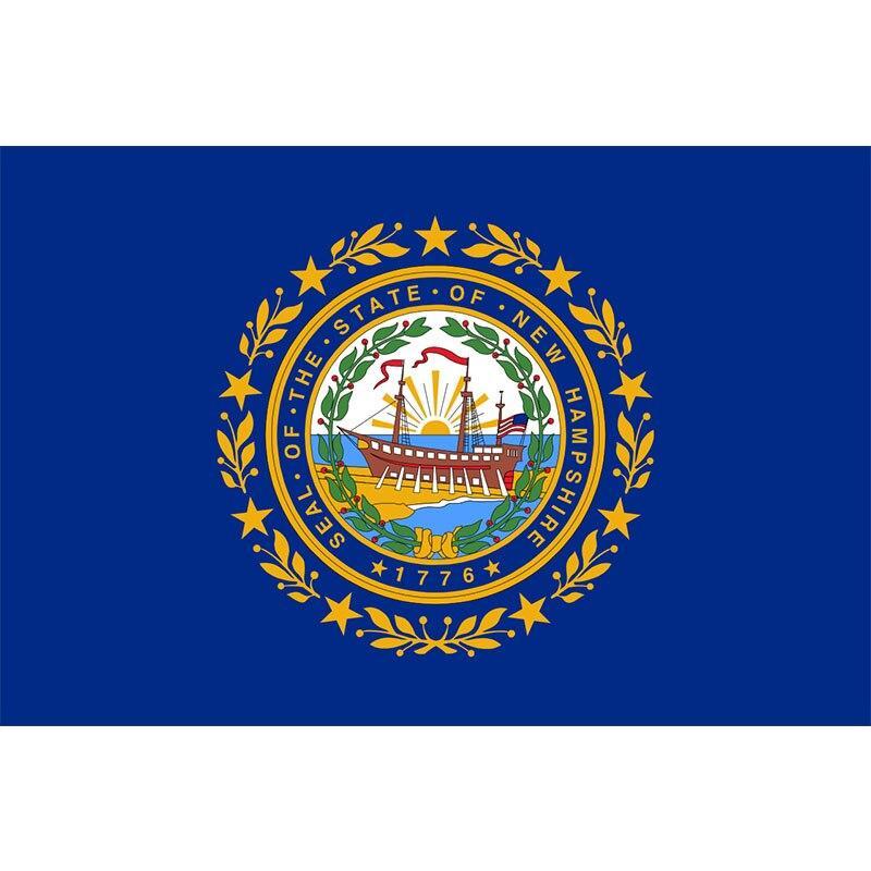 New Hampshire-Vintage-Flagge