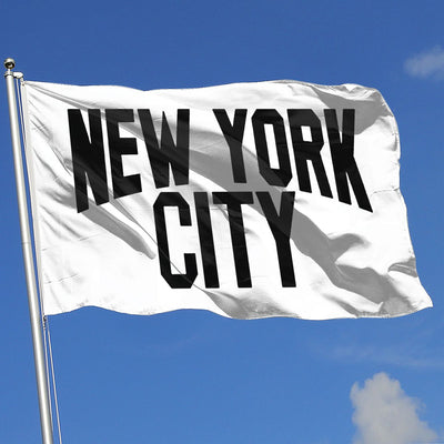 Vintage-Flagge von New York City