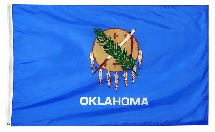 Oklahoma-Vintage-Flagge