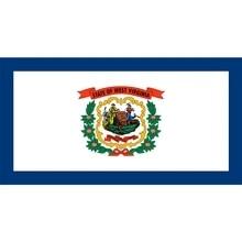 Vintage West Virginia-Flagge