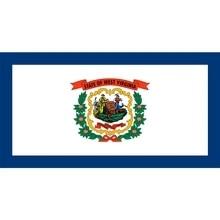 Vintage West Virginia-Flagge