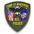 Vintage-Wappen der US-Polizei