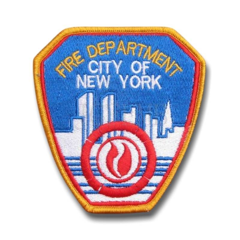 Vintage-Feuerwehrmann-Wappen