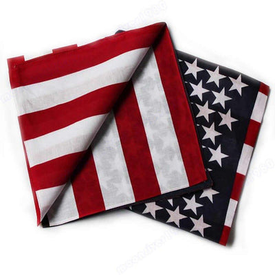 Vintage Schal mit amerikanischer Flagge