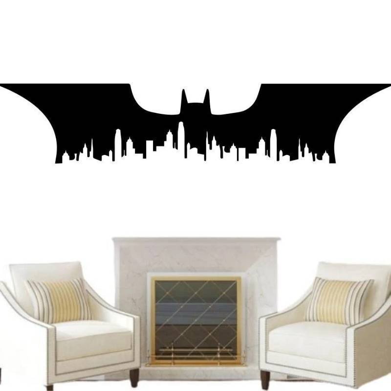 Vintage Gotham-Aufkleber