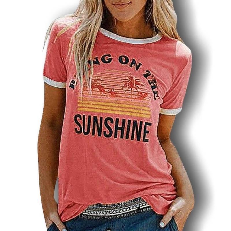 Amerikanisches Hawaii-Top für Damen