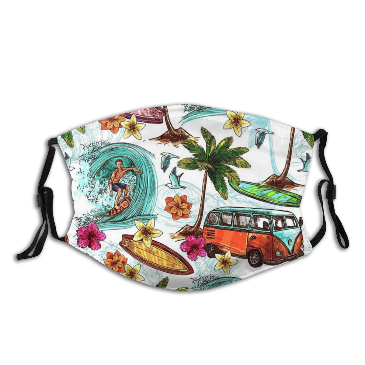 Amerikanische Hawaii-Maske