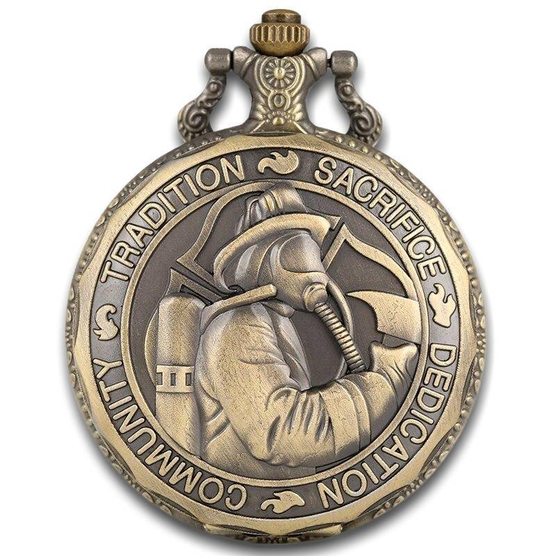 Vintage amerikanische Feuerwehrmann-Uhr