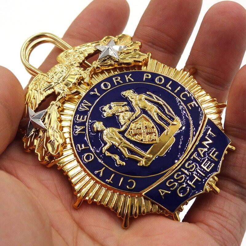 Vintage-Abzeichen der New Yorker Polizei