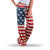 Vintage-Hose mit amerikanischer Flagge