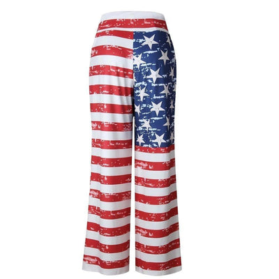Vintage-Hose mit amerikanischer Flagge