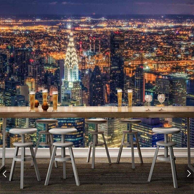 New Yorker Vintage-Tapete