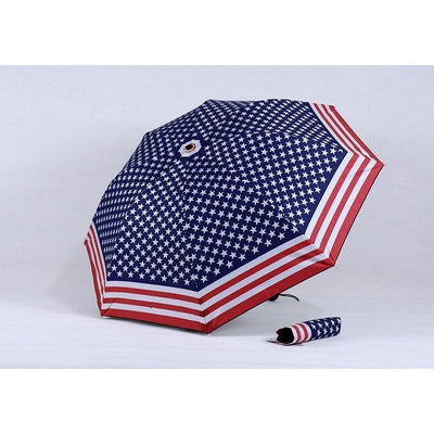 Amerikanischer Vintage Regenschirm