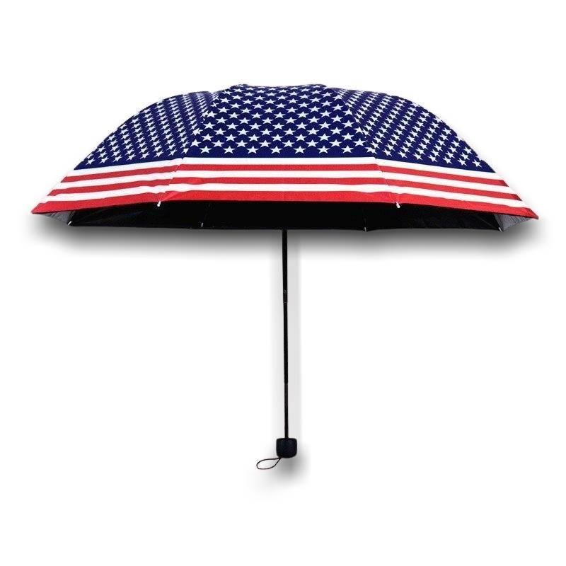 Amerikanischer Vintage Regenschirm