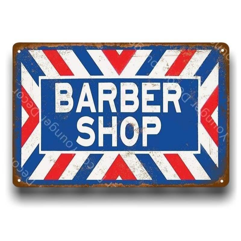 Vintage Barber Shop Teller