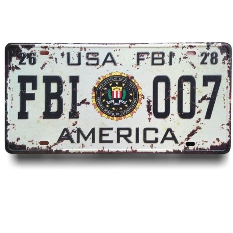 Vintage FBI-Teller