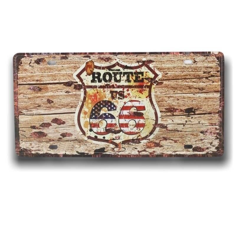 Vintage Route 66 Teller