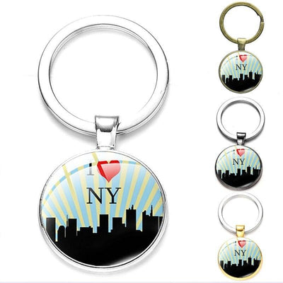 Vintage I Love New York Schlüsselanhänger