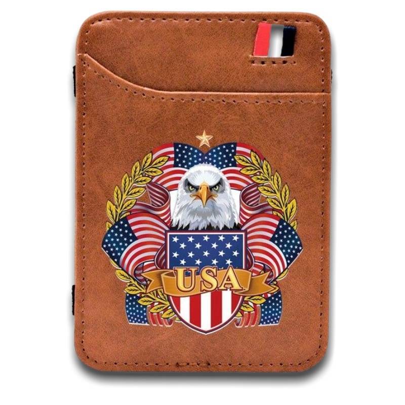 Amerikanische Vintage-Geldbörse