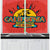 Kalifornien Vintage Vorhang