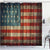 Vintage USA Duschvorhang
