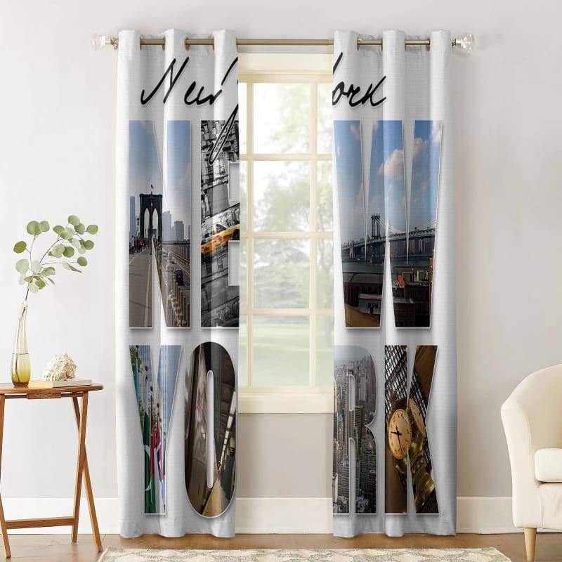 New Yorker Vintage Vorhang