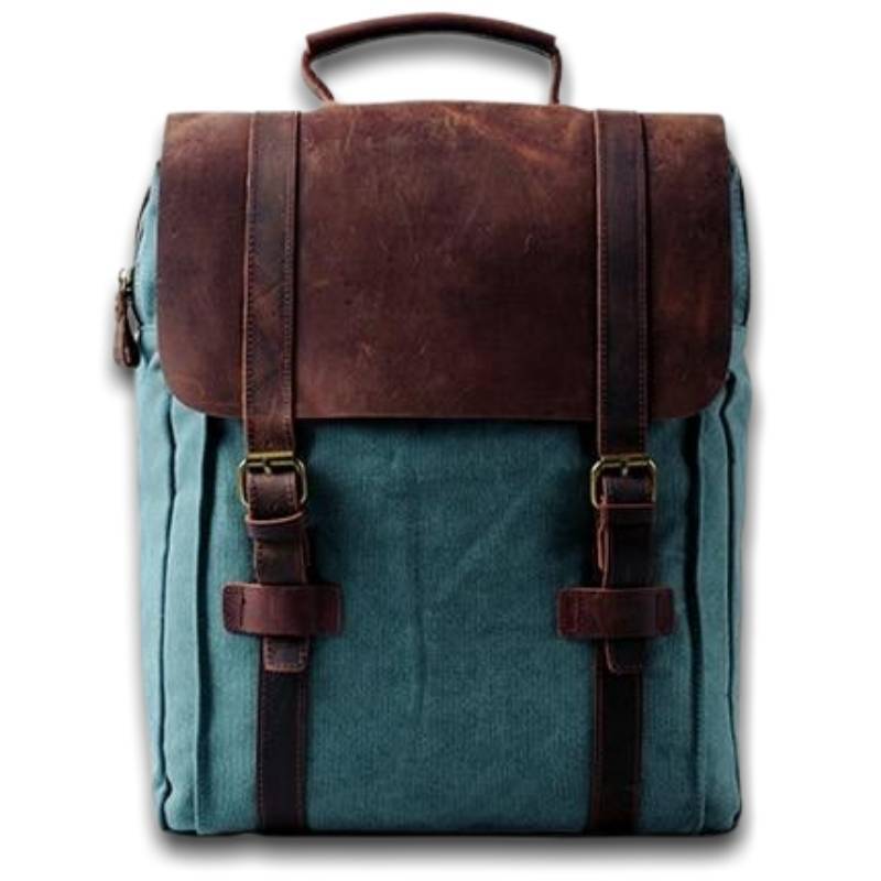 Vintage Motorrad wasserdichter Rucksack