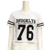 Vintage-Brooklyn-T-Shirt für Damen
