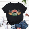 Vintage Central Perk T-Shirt für Damen