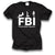 Vintage FBI-T-Shirt für Damen