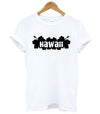 Vintage-Hawaii-T-Shirt für Damen