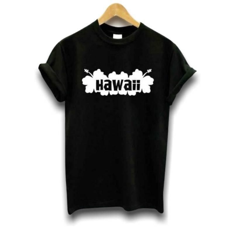 Vintage-Hawaii-T-Shirt für Damen