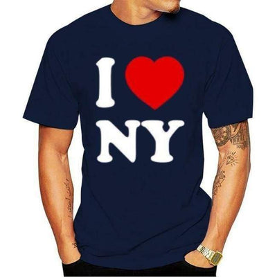 Herren Vintage I Love NY T-Shirt