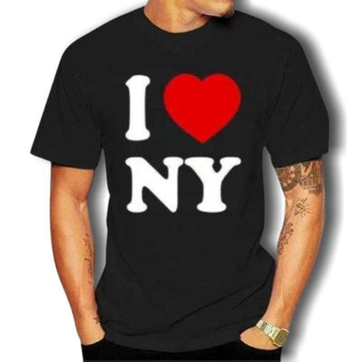 Herren Vintage I Love NY T-Shirt