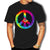 Vintage mehrfarbiges Hippie-T-Shirt
