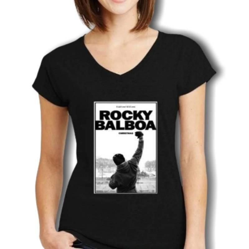 Damen Vintage Rocky Balboa T-Shirt