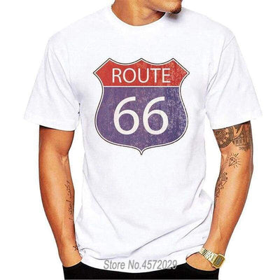 Vintage Route 66 USA T-Shirt