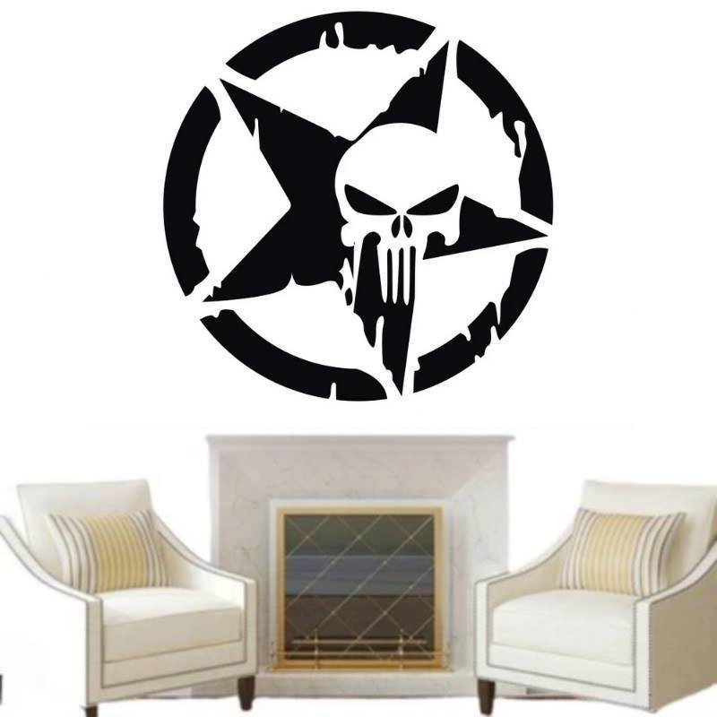 US-Armee-Stern-Vintage-Aufkleber