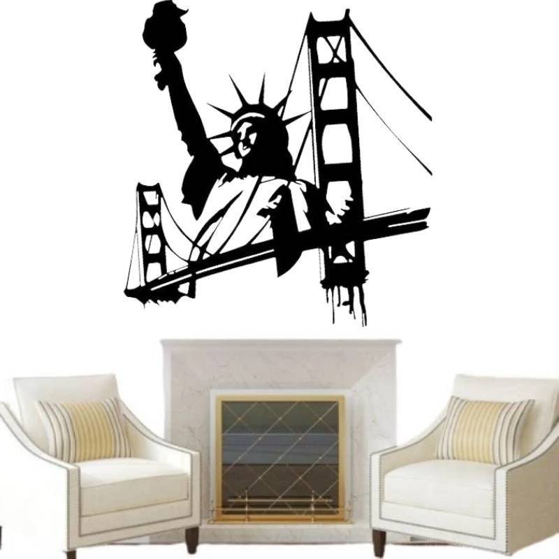 New York Vintage Fotoaufkleber