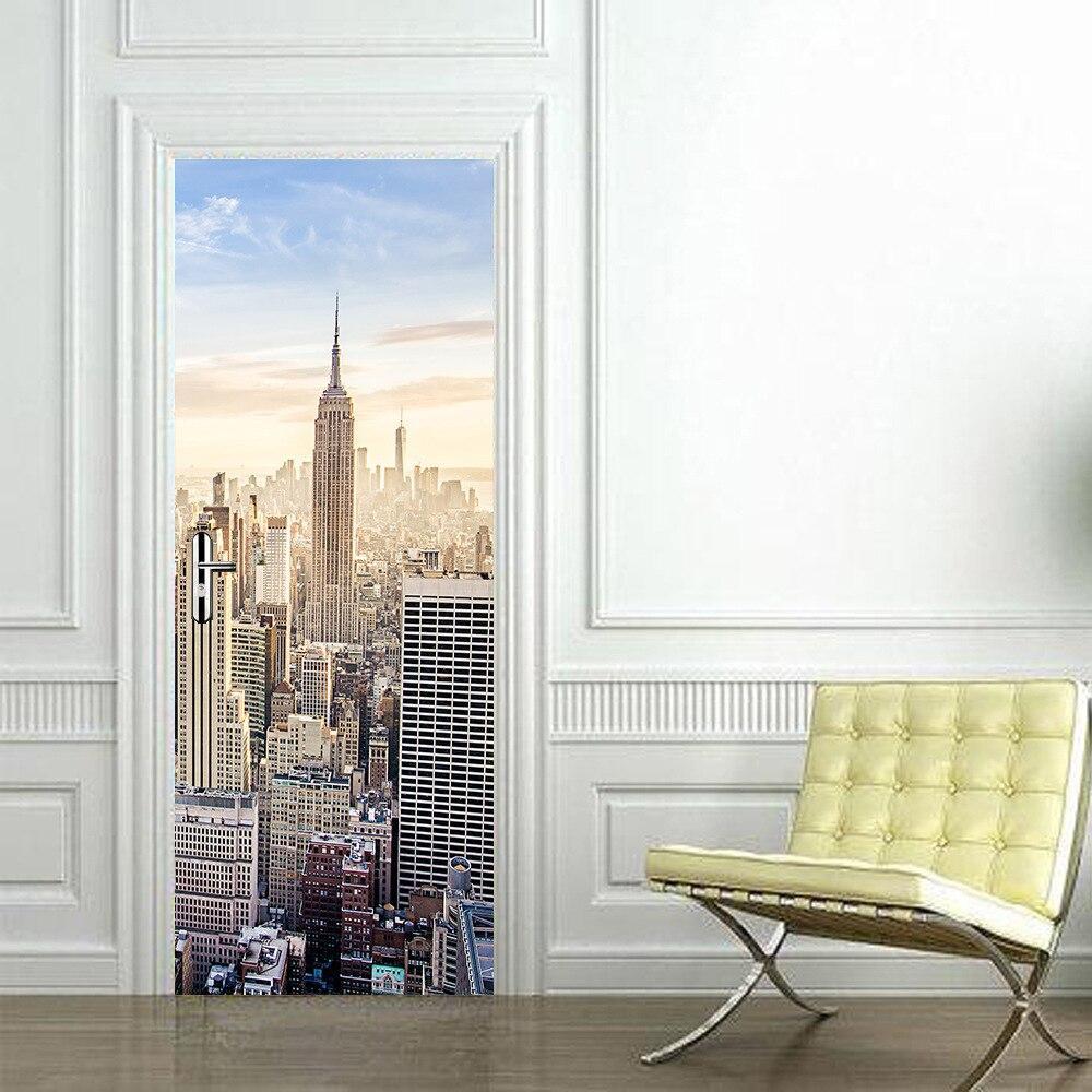 Vintage New York Türaufkleber