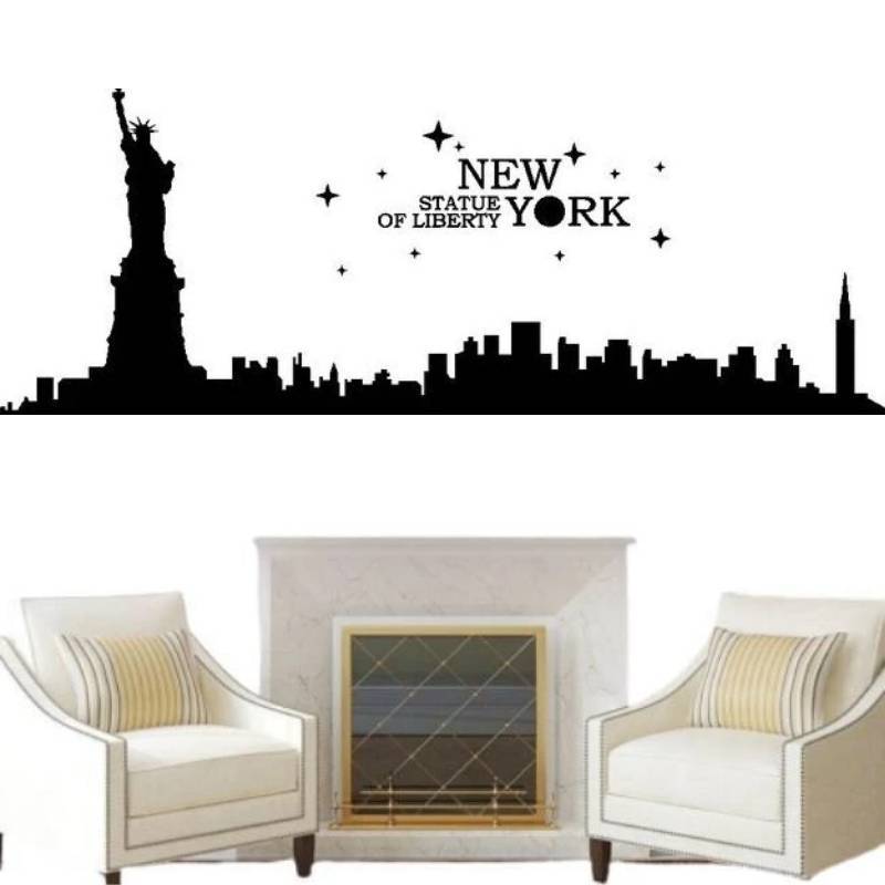 Vintage Aufkleber der Freiheitsstatue New York