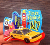 New York Yellow Taxi Vintage Aufkleber