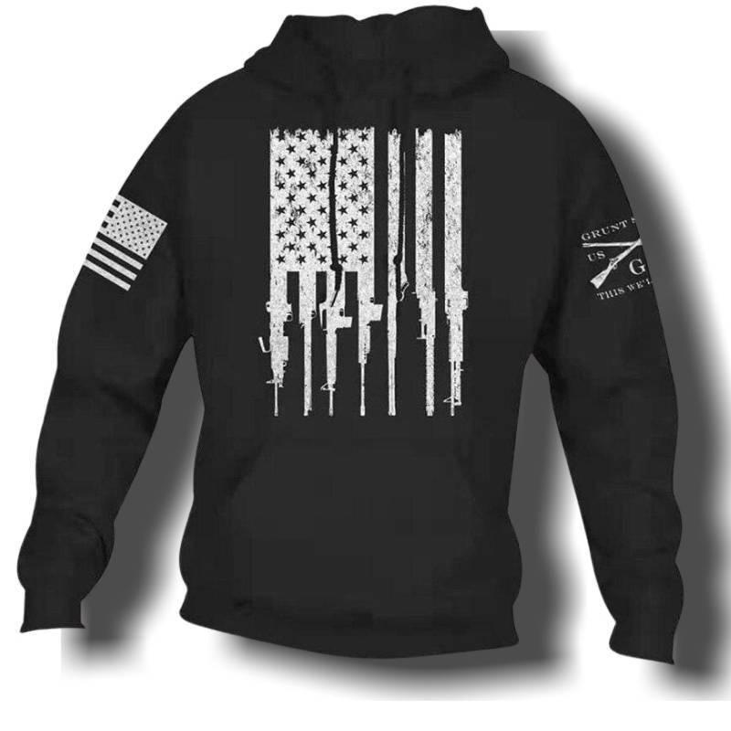 Vintage-Sweatshirt für Herren im amerikanischen Stil