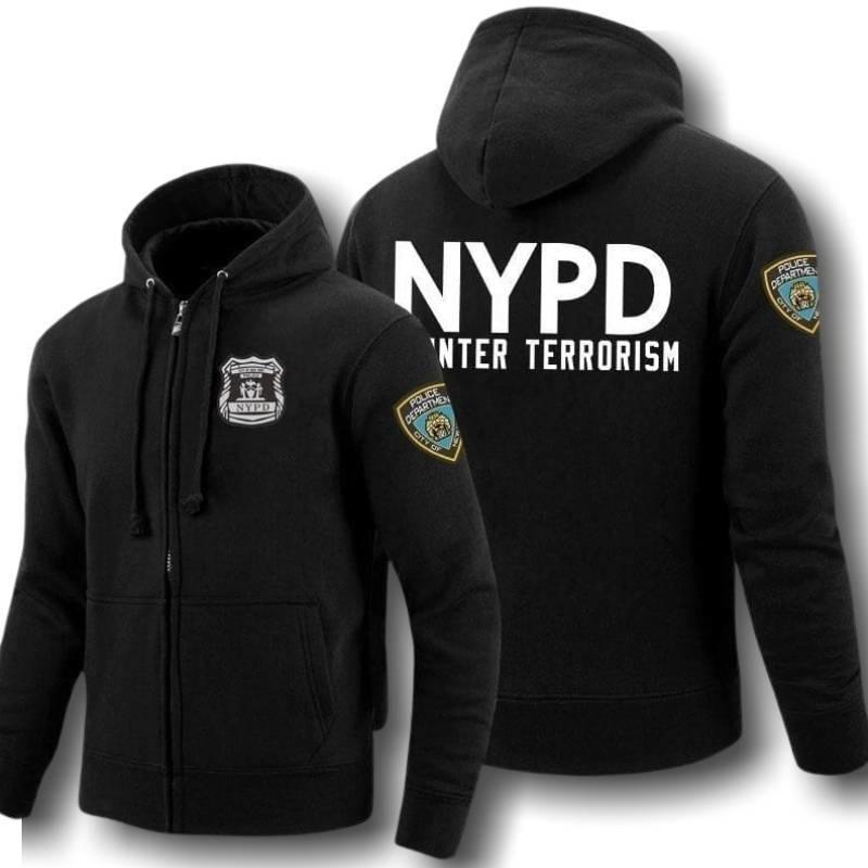 Vintage-Sweatshirt der New Yorker Polizei