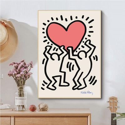 Vintage-Malerei-Poster