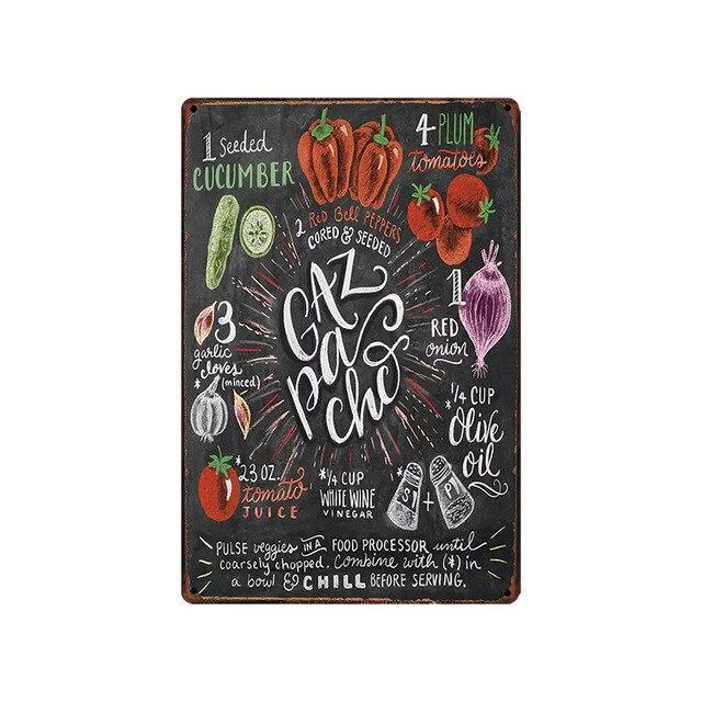 Vintage Küchentisch aus Schiefer