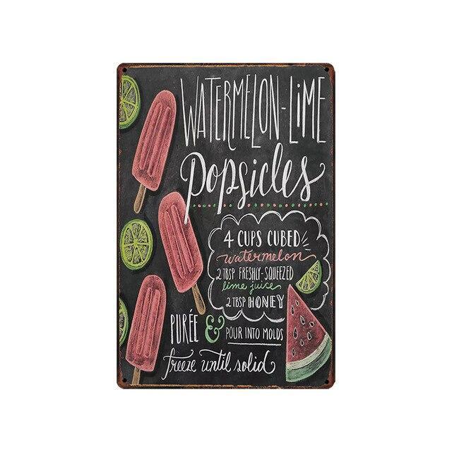 Vintage Küchentisch aus Schiefer