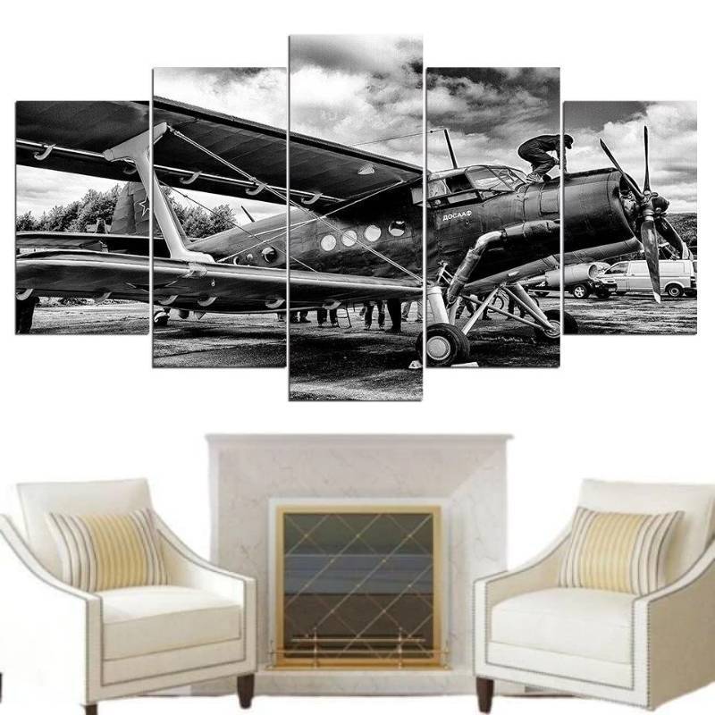 Vintage Flugzeugmalerei