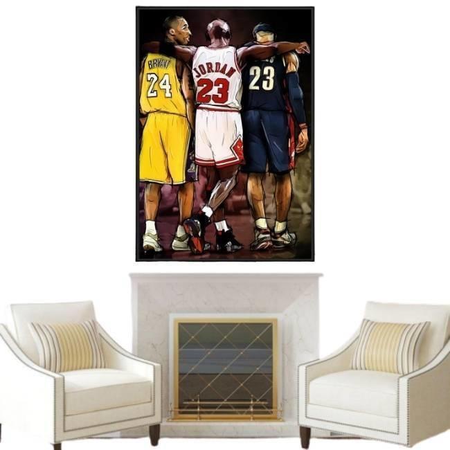 Vintage Basketball-Malerei