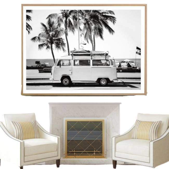 Kalifornisches Vintage-Gemälde